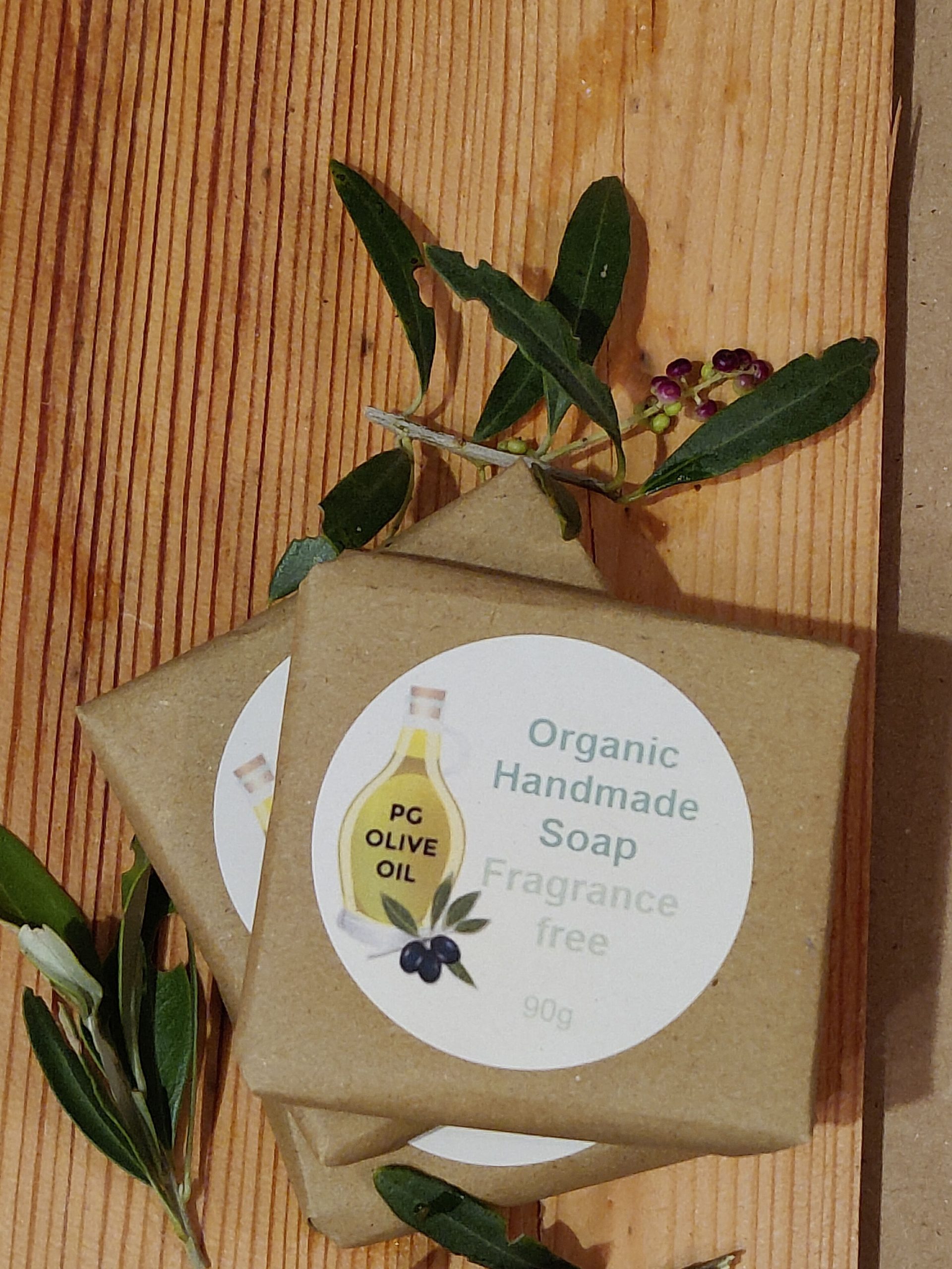 Koutsis Handmade Fragrance Free Soap 90g - Image 4