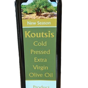 Koutsis New Season Cold Pressed Extra Virgin Olive Oil 1 litre
