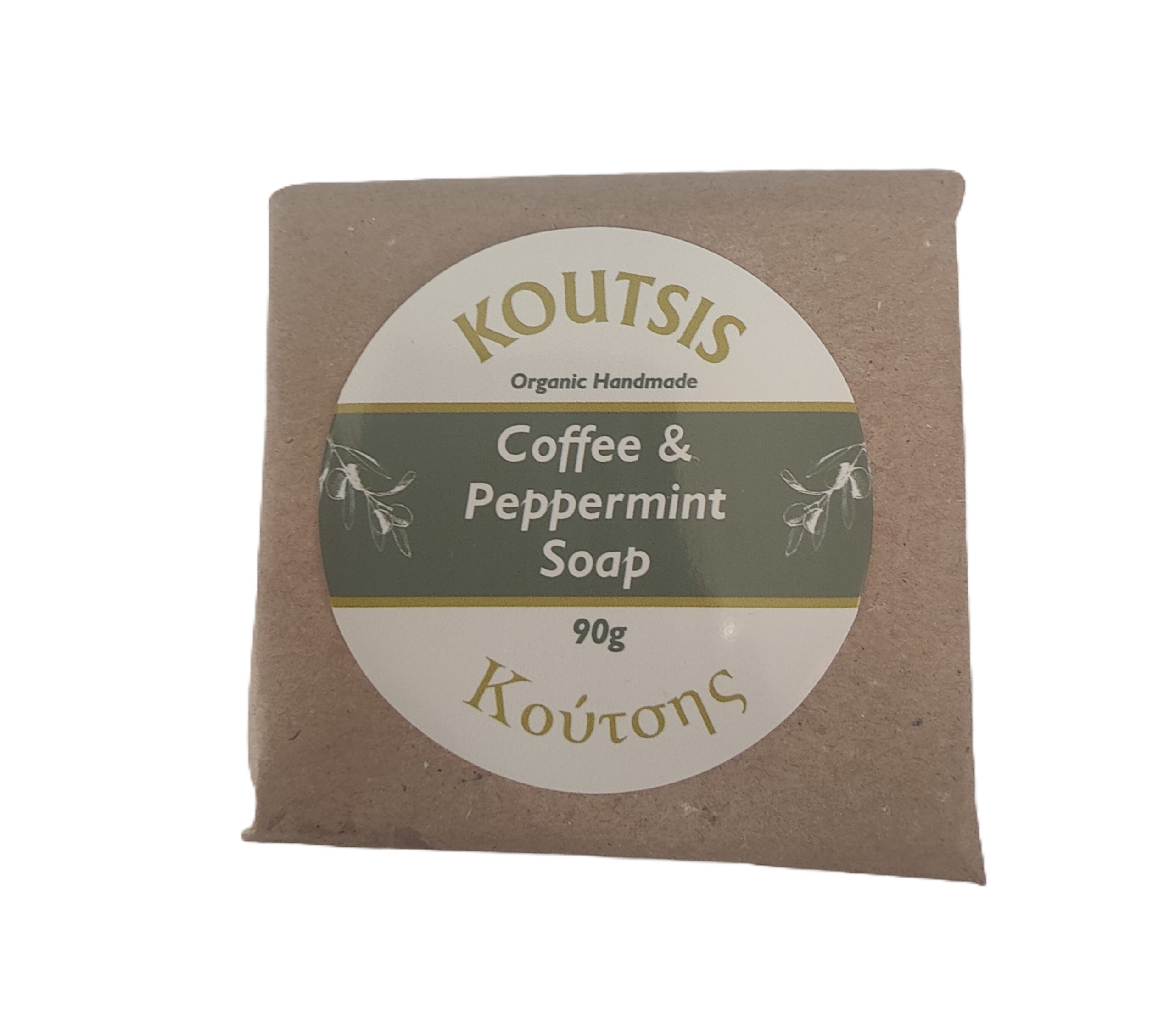 Koutsis Handmade Coffee & Peppermint Soap 90g