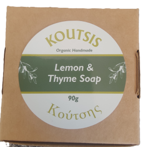 Koutsis Handmade Eczema friendly Lemon & Thyme Soap 90g